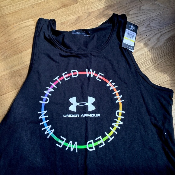 NWT UA Pride Tank Top - Picture 4 of 6